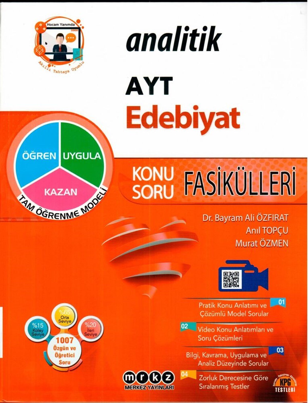 Merkez Yayınları TYT AYT Edebiyat Analitik Konu Soru Fasikülleri