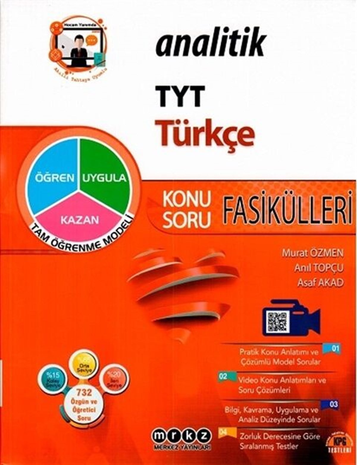 Merkez Yayınları TYT Türkçe Konu Soru Fasikülleri
