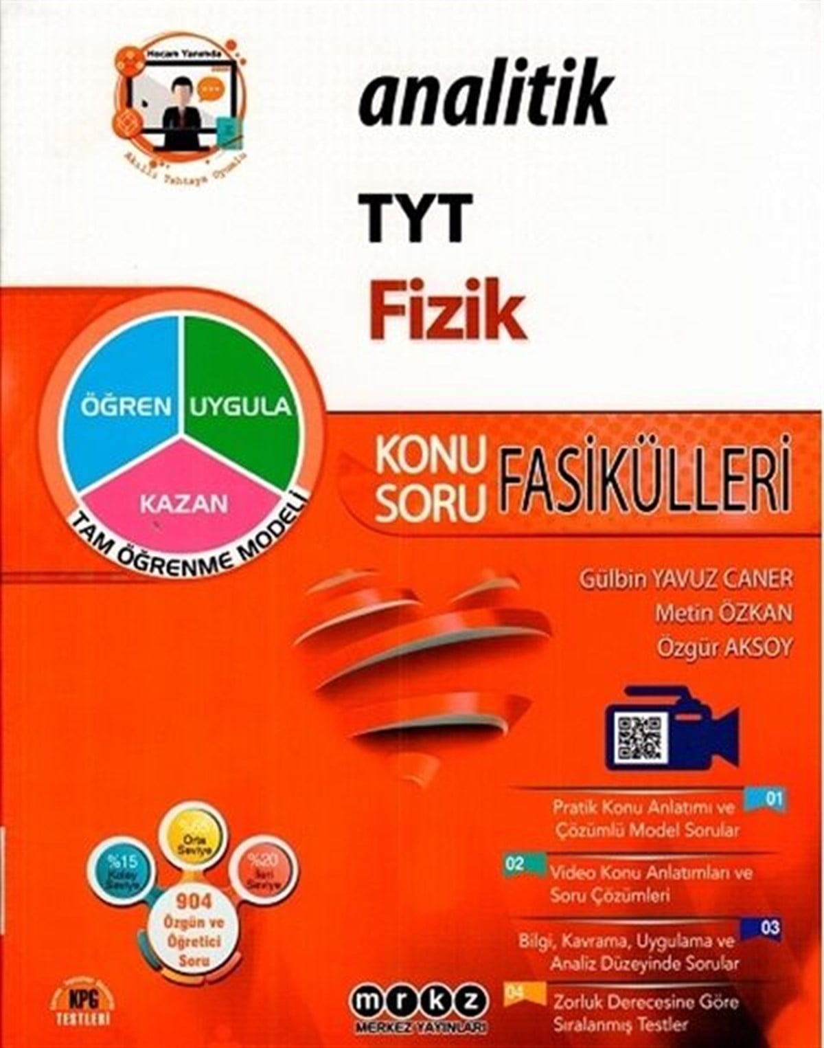 Merkez Yayınları TYT Fizik Konu Soru Fasikülleri