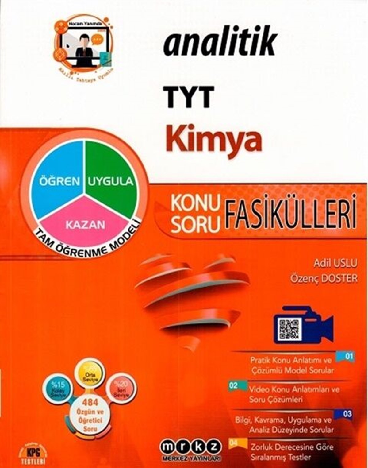 Merkez Premium Yayınları TYT Kimya Analitik Konu Anlatımlı Soru Bankası Fasiküllleri