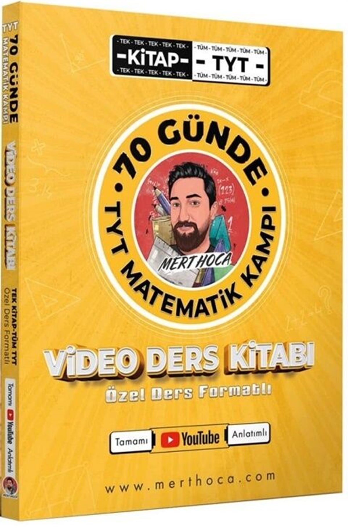 Mert Hoca TYT Matematik Kampı 70 Günde Video Ders Kitabı
