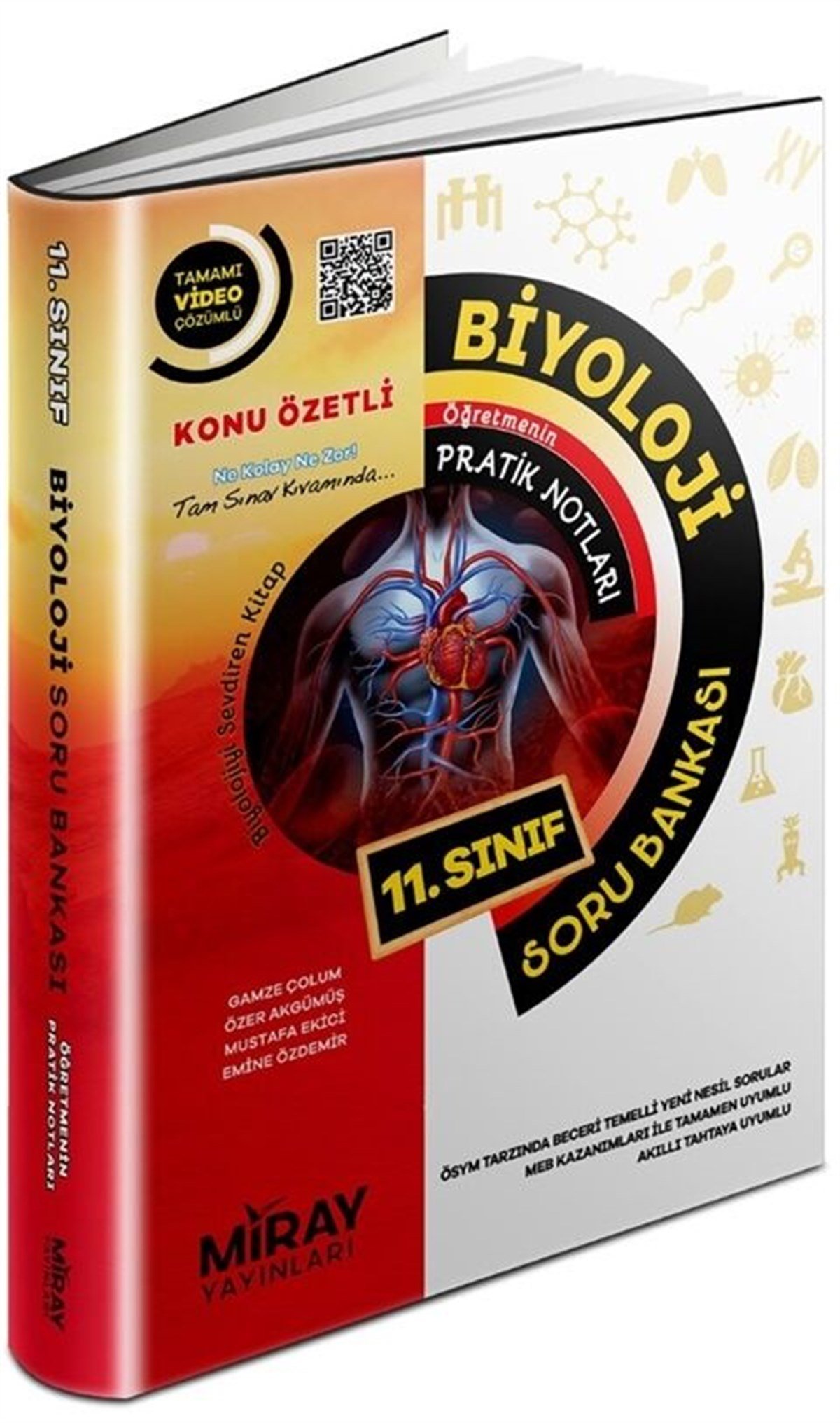 Miray Yayınları 11. Sınıf Biyoloji Konu Özetli Soru Bankası