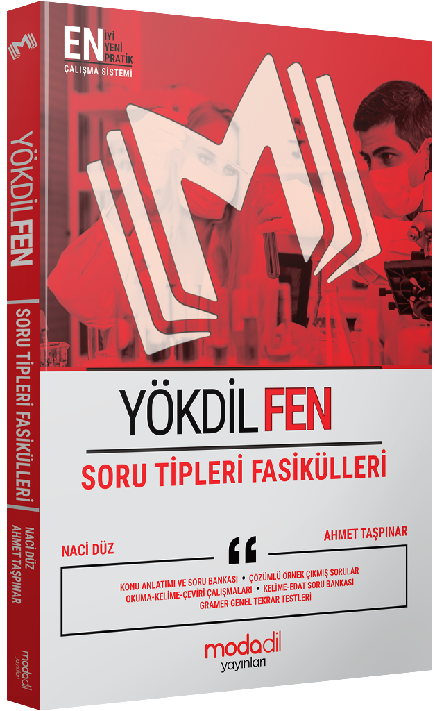 Modadil Yayınları YÖKDİL Fen Soru Tipleri Fasikülleri
