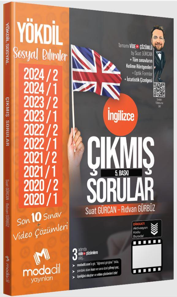 Modadil Yayınları YÖKDİL Sosyal Bilimler Çıkmış Sorular