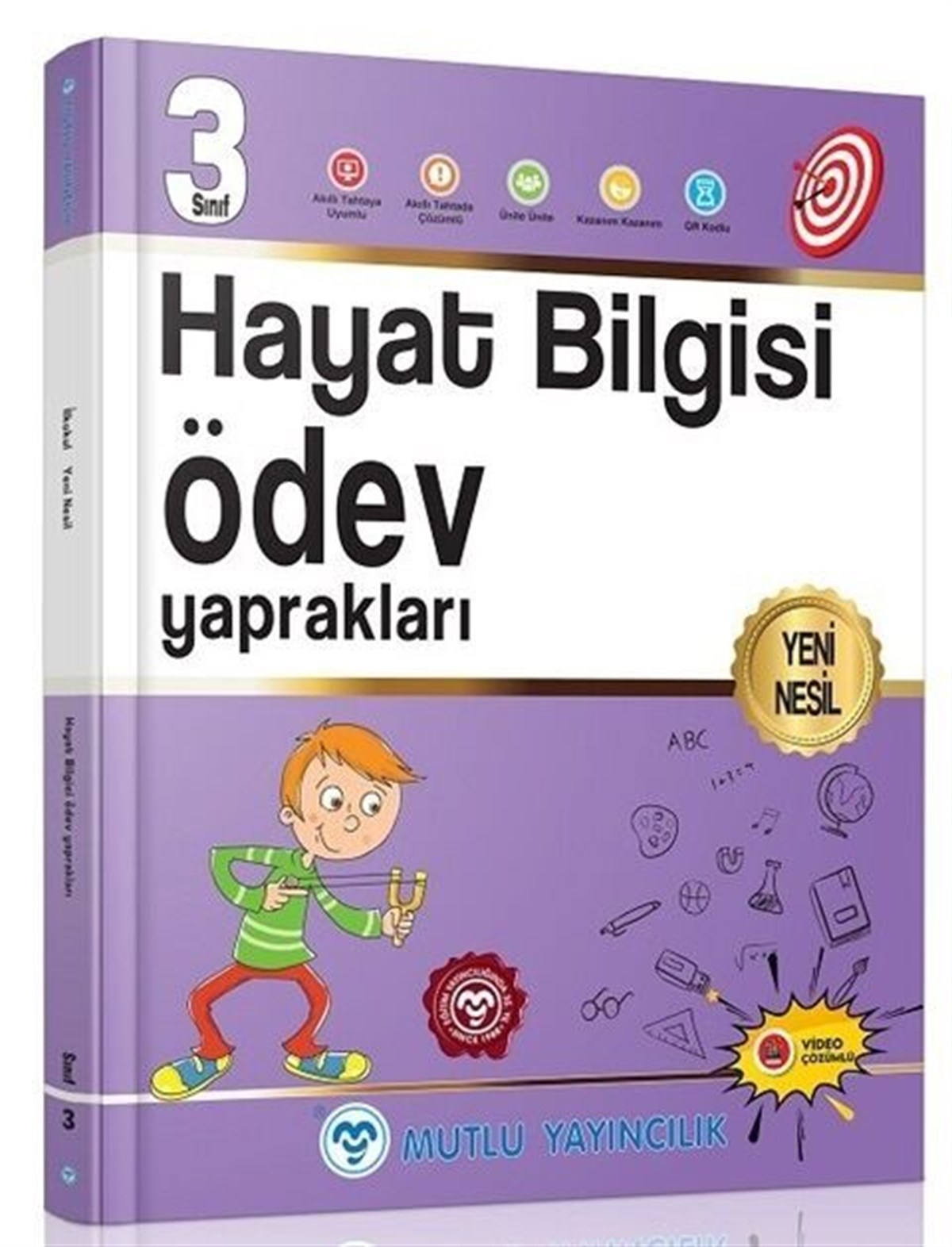Mutlu Yayıncılık 3. Sınıf Hayat Bilgisi Ödev Yaprakları