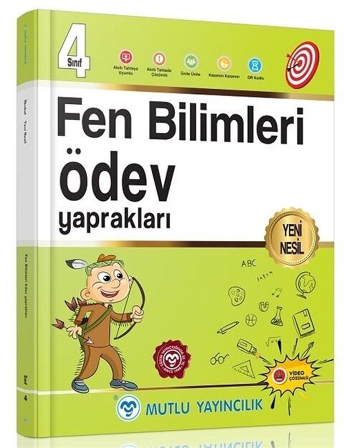 Mutlu Yayıncılık 4. Sınıf Fen Bilimleri Ödev Yaprakları