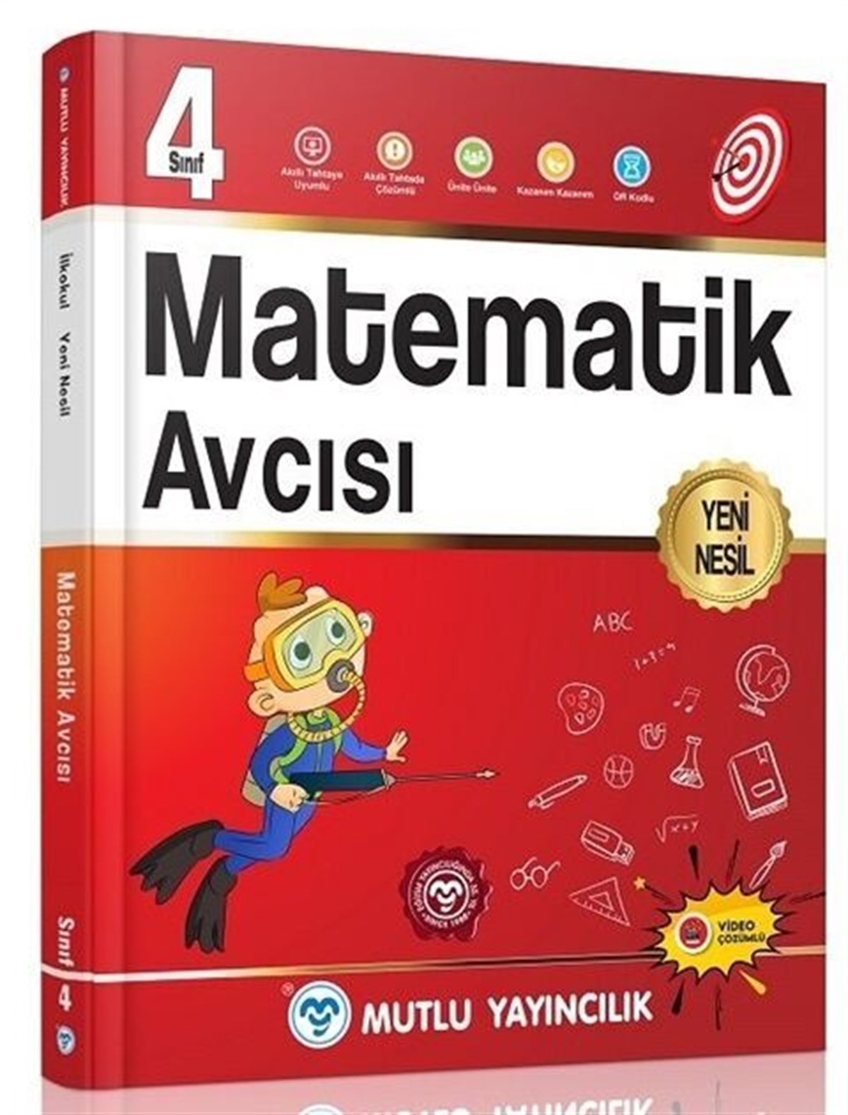 Mutlu Yayıncılık 4. Sınıf Matematik Avcısı Soru Bankası