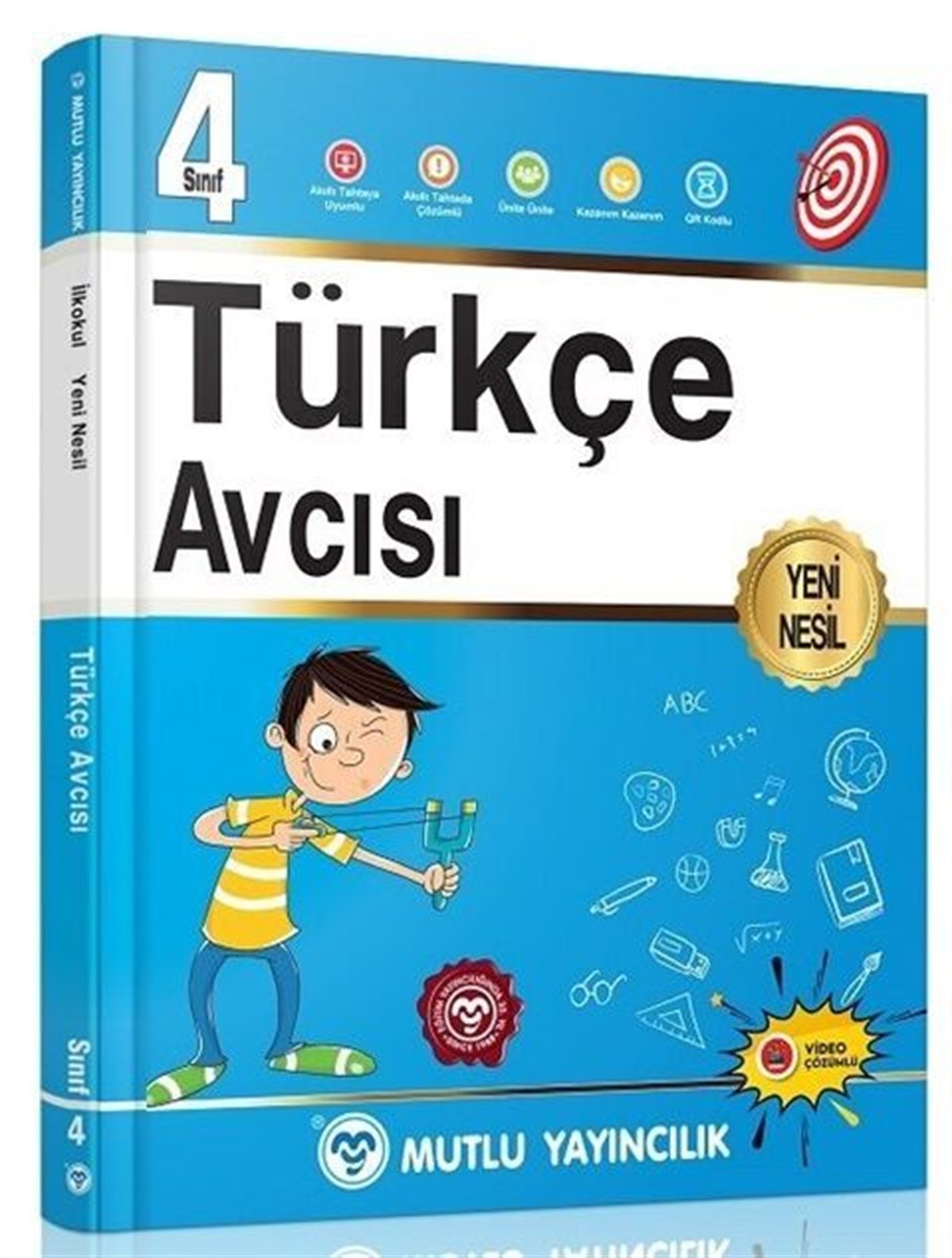 Mutlu Yayıncılık 4. Sınıf Türkçe Avcısı Soru Bankası