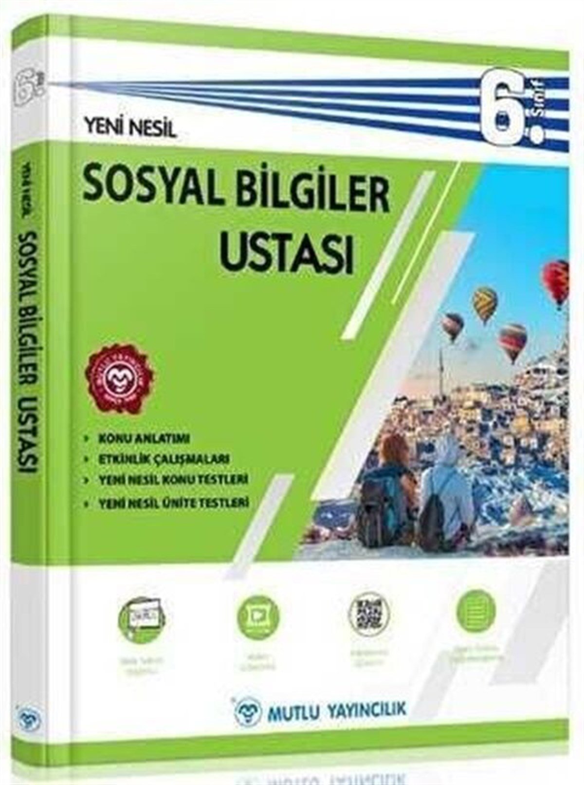 Mutlu Yayıncılık 6. Sınıf Sosyal Bilgiler Ustası Konu Anlatımlı Soru Bankası