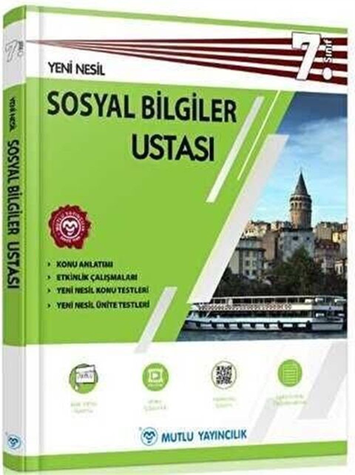 Mutlu Yayıncılık 7. Sınıf Sosyal Bilgiler Ustası Konu Anlatımlı Soru Bankası