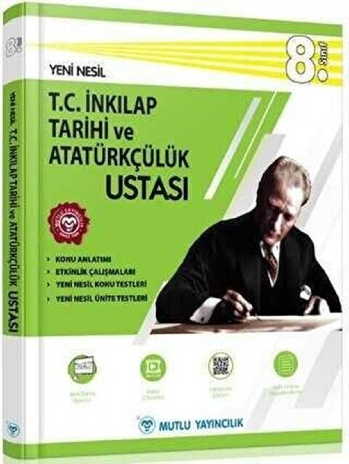 Mutlu Yayıncılık 8. Sınıf T.C İnkılap Tarihi ve Atatürkçülük Ustası Konu Anlatımlı Soru Bankası