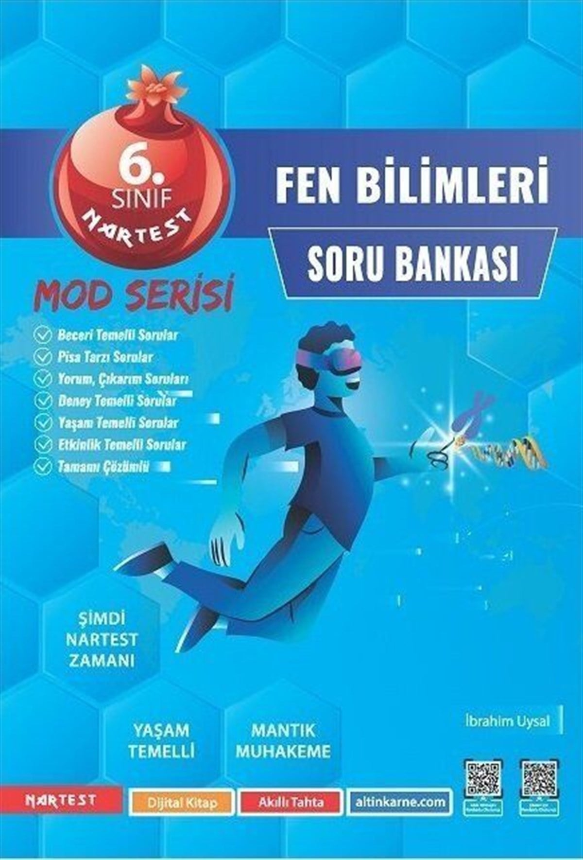 Nartest Yayınları 6. Sınıf Fen Bilimleri Mod Serisi Soru Bankası