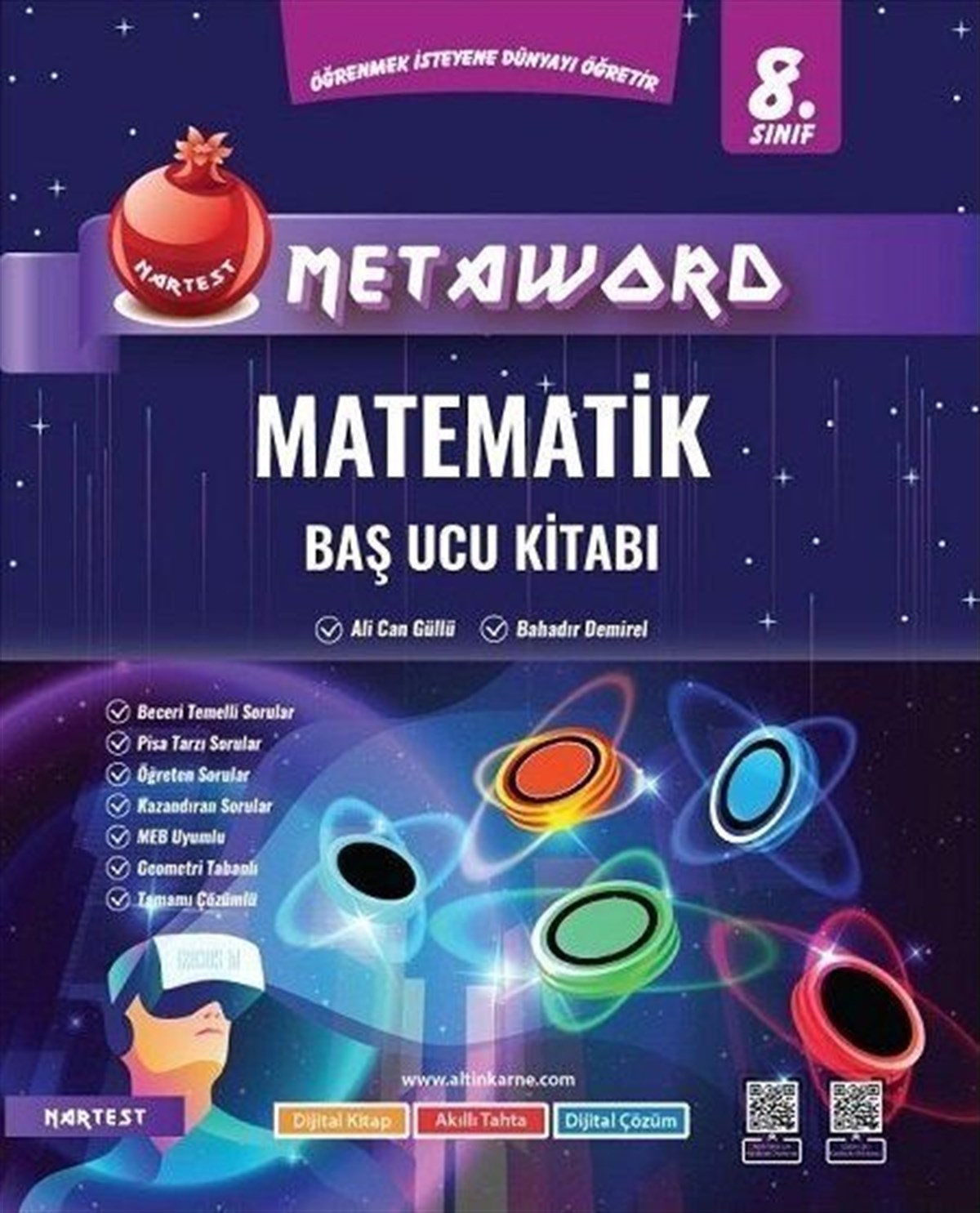 Nartest Yayınları 8. Sınıf Matematik Metaword Baş Ucu Kitabı