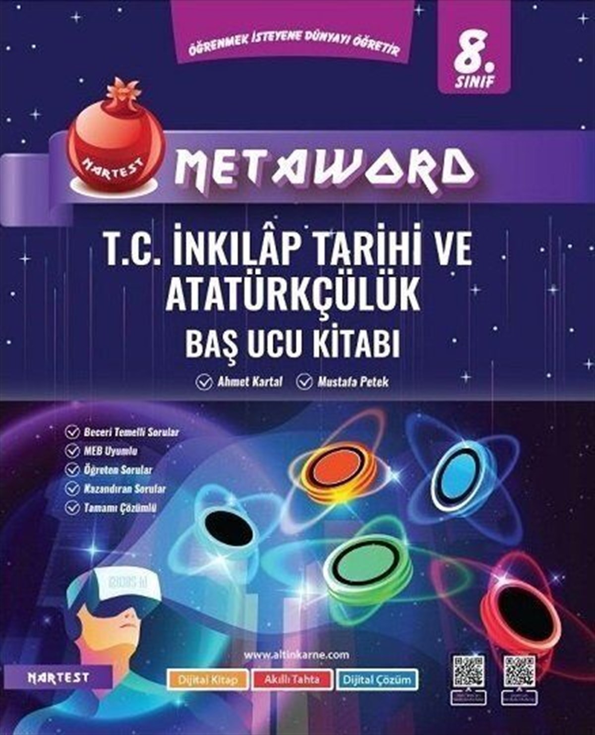 Nartest Yayınları 8. Sınıf T.C İnkılap Tarihi ve Atatürkçülük Metaword Baş Ucu Kitabı