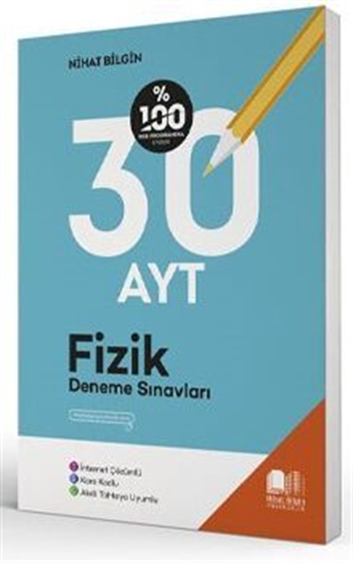 Nihat Bilgin Yayınları AYT Fizik 40 Deneme