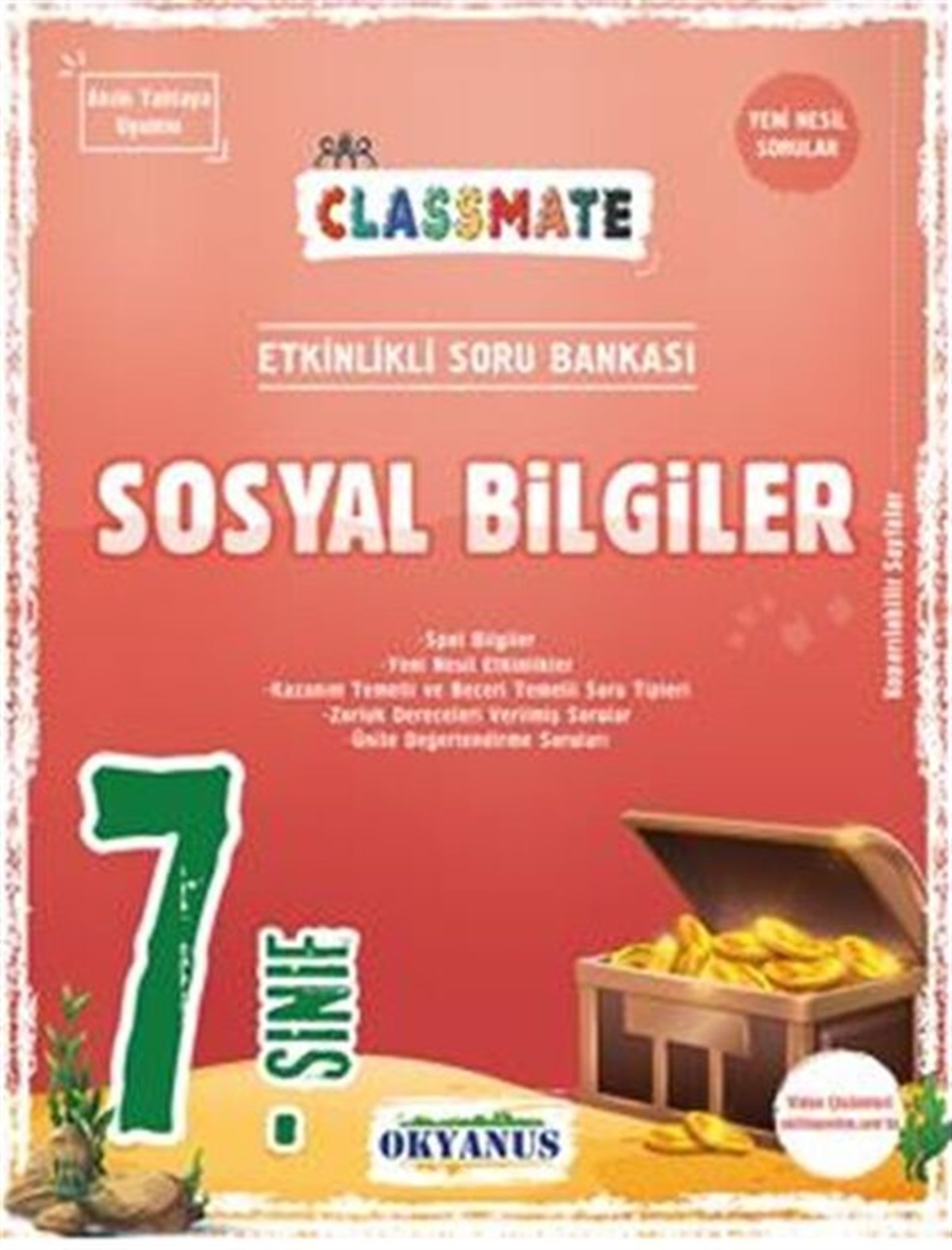 Okyanus Yayınları 7. Sınıf Sosyal Bilgiler Classmate Soru Bankası
