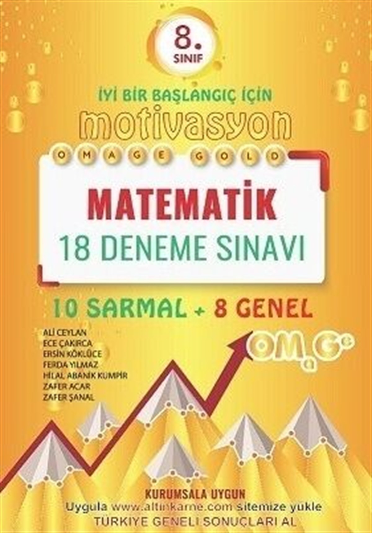 Omage Yayınları 8. Sınıf Matematik Gold 18 Deneme