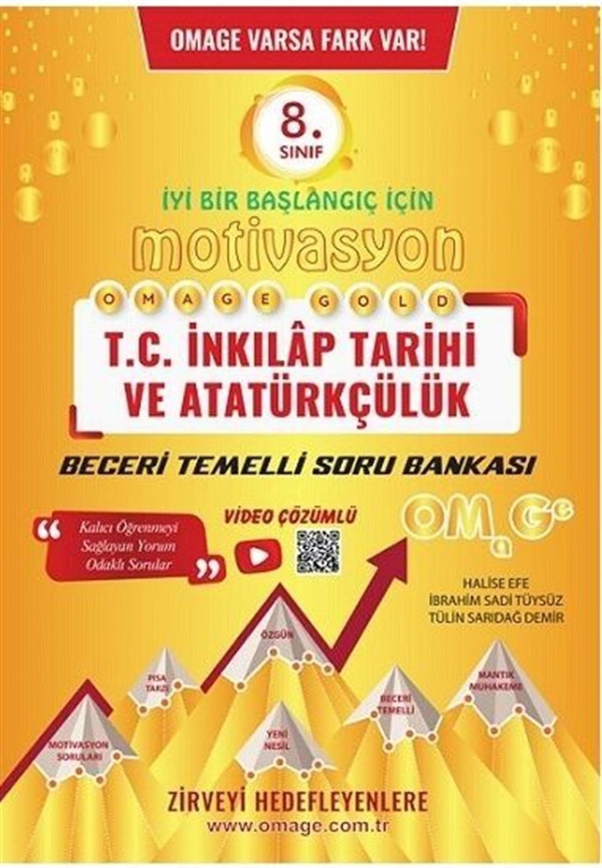 Omage Yayınları 8. Sınıf Omage Motivasyon T.C. İnkılap Tarihi Ve Atatürkçülük Soru Bankası