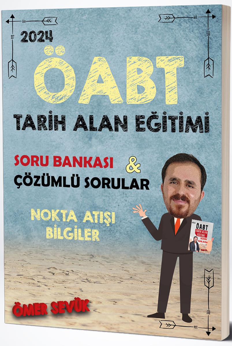 Ömer Sevük 2024 ÖABT Tarih Alan Eğitimi Soru Bankası ve Çözümlü Sorular