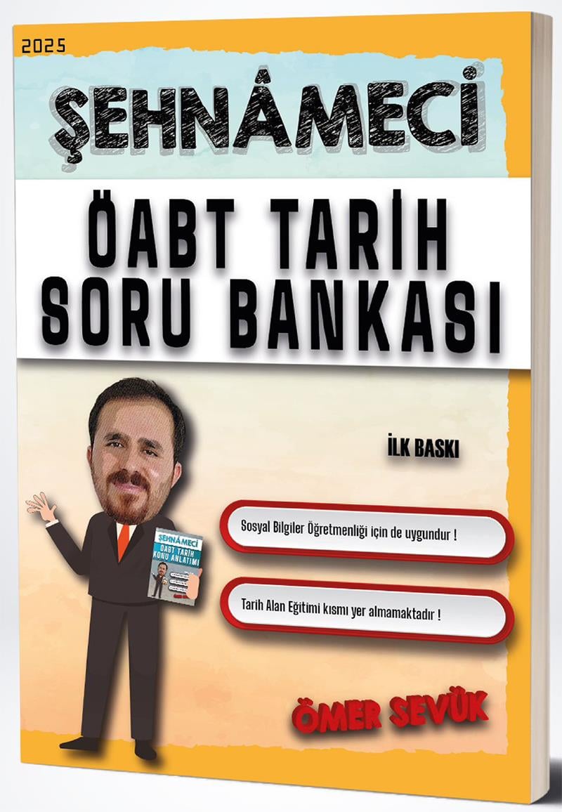Ömer Sevük 2025 ÖABT Tarih Şehnameci Soru Bankası