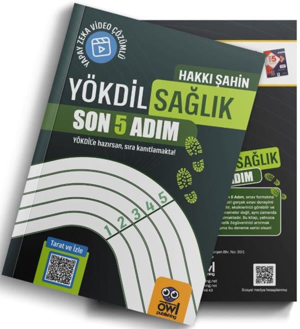 Owl Publishing YÖKDİL Sağlık Son 5 Adım Hakkı Şahin
