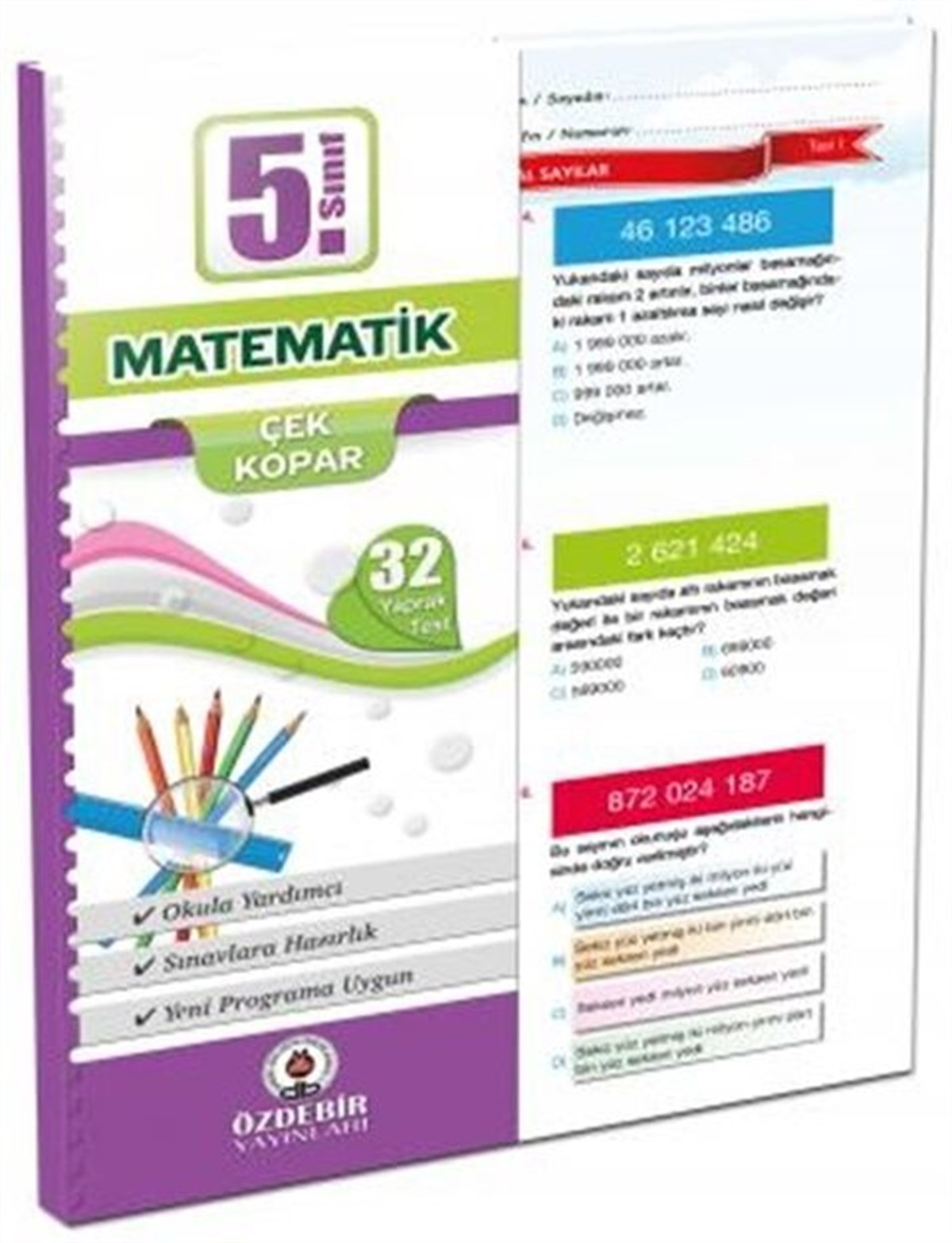 Özdebir Yayınları 5. Sınıf Matematik Yaprak Test
