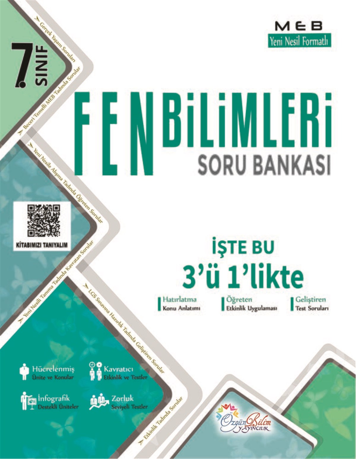 Özgün Bilim Yayınları 7. Sınıf Fen Bilimleri Soru Bankası