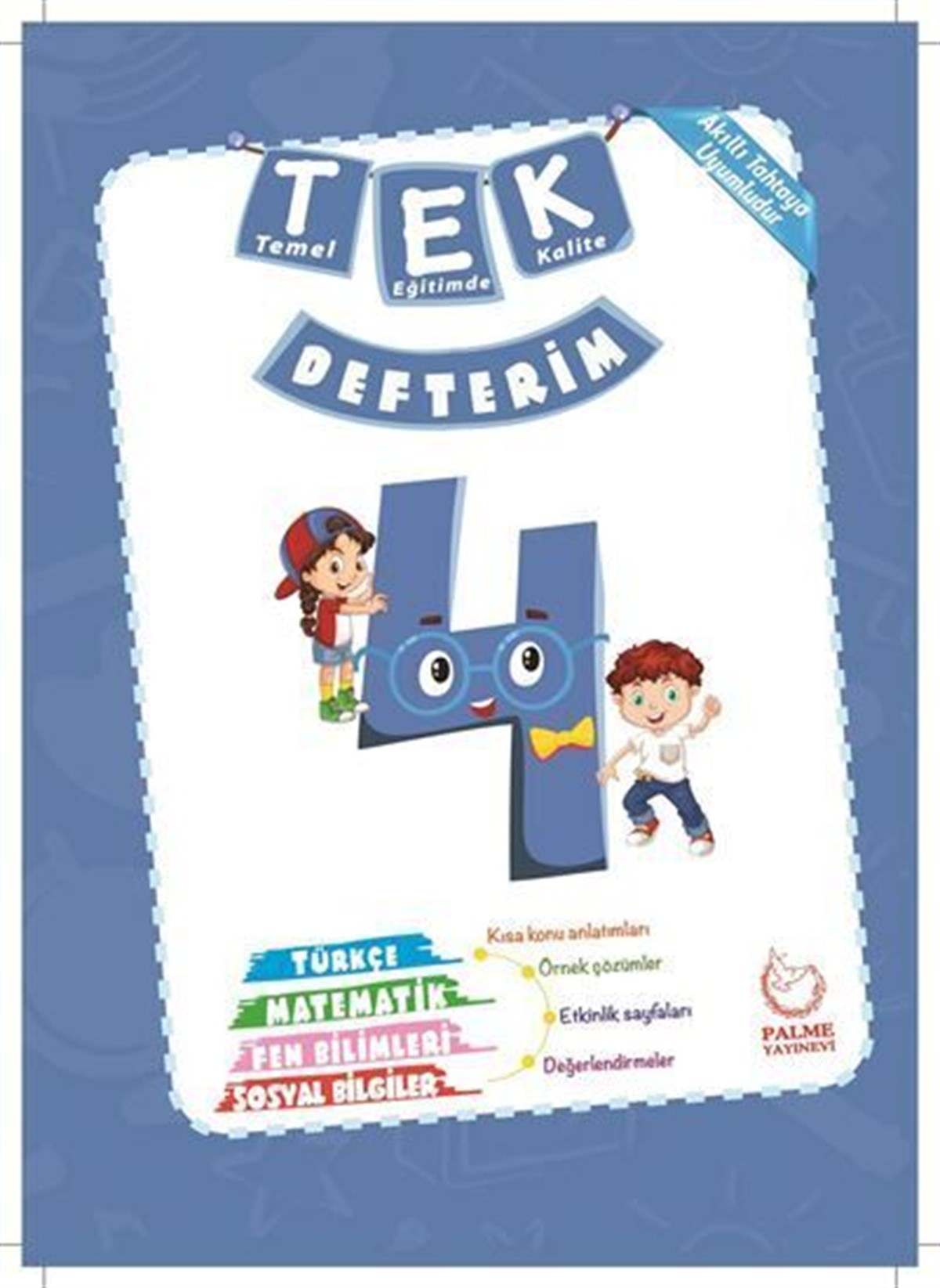 Palme Yayınları 4. Sınıf Tek Defterim
