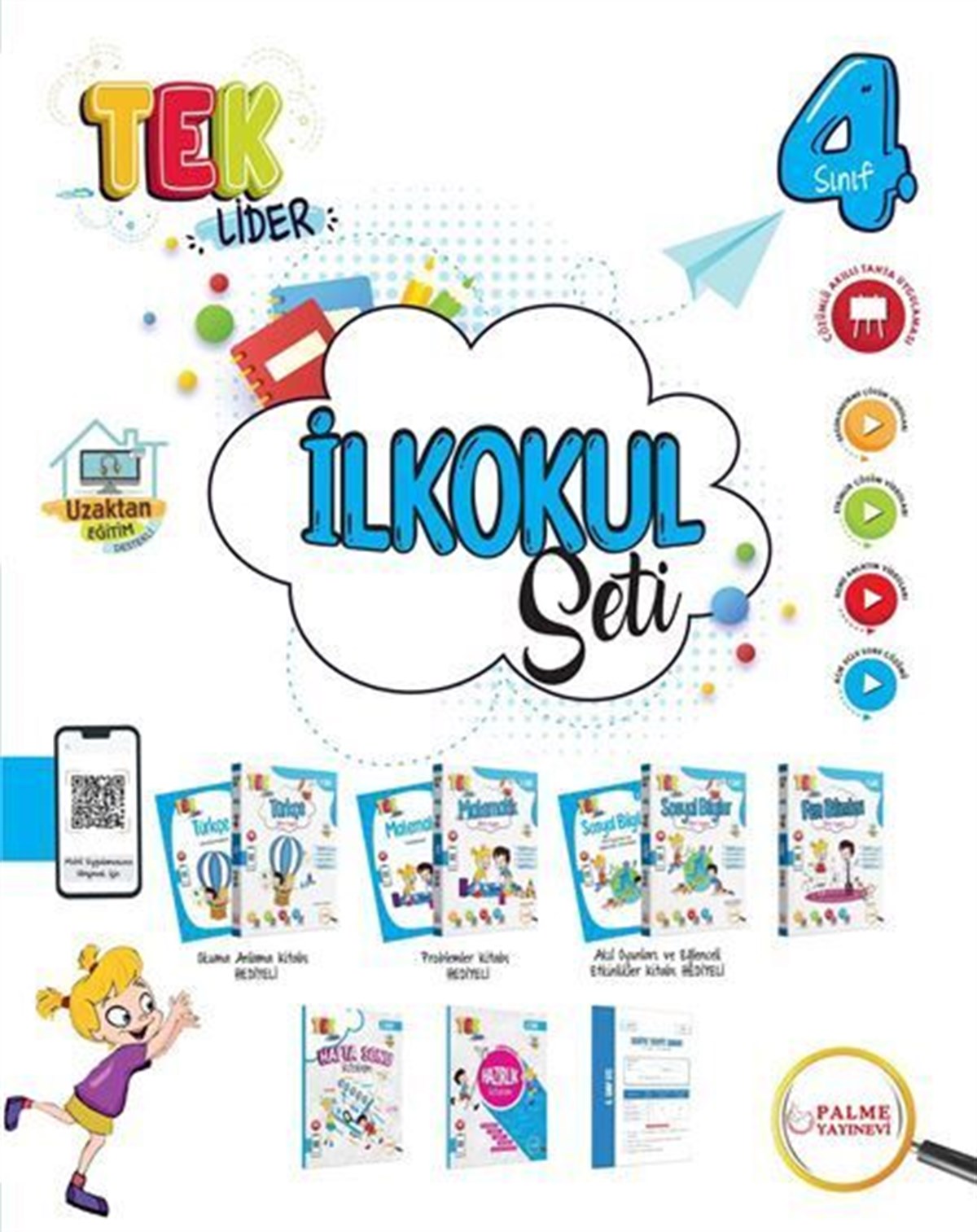 Palme Yayınları 4. Sınıf Tek Lider İlk Okul Seti