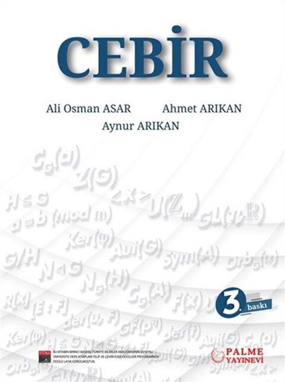 Palme Yayınları Cebir