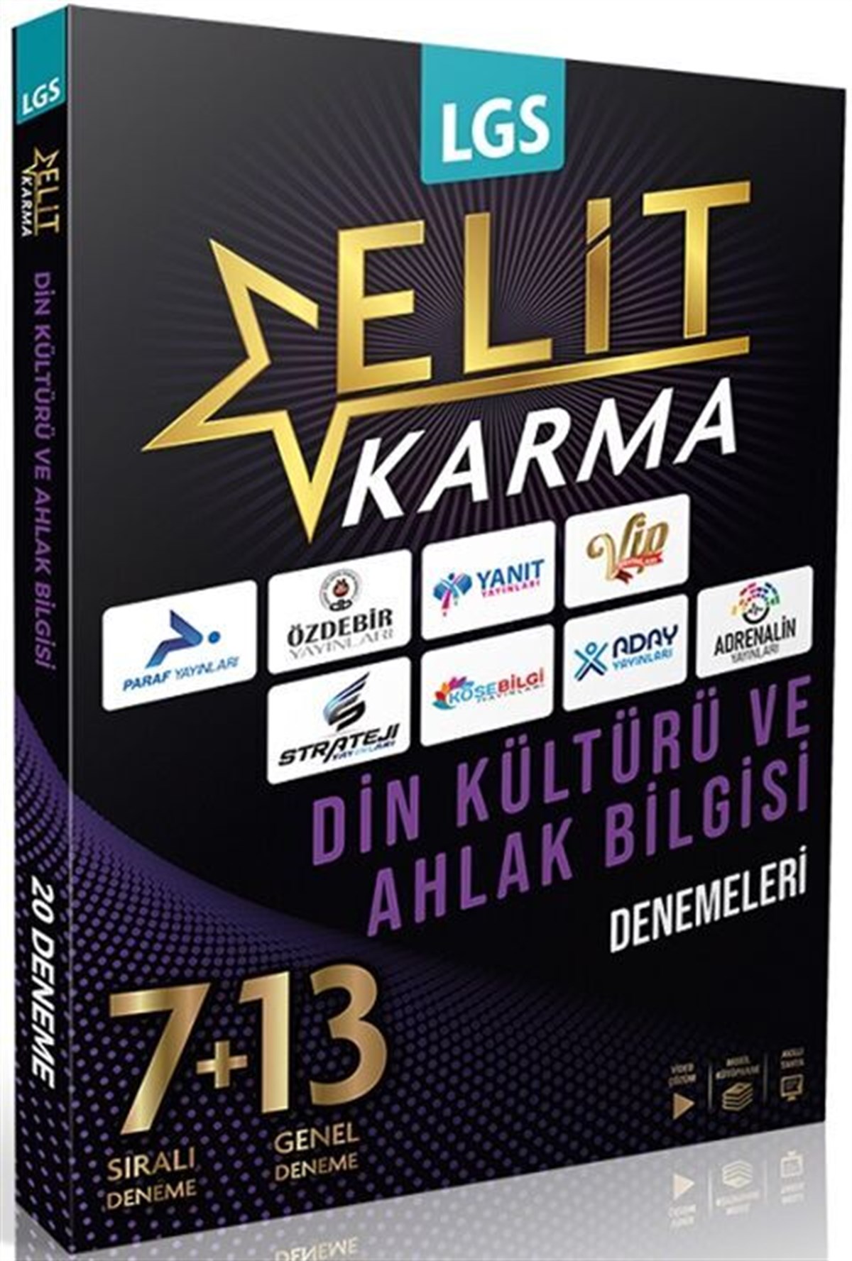 Paraf Yayınları 8. Sınıf LGS Din Kültürü ve Ahlak Bilgisi Elit Karma 20 Deneme
