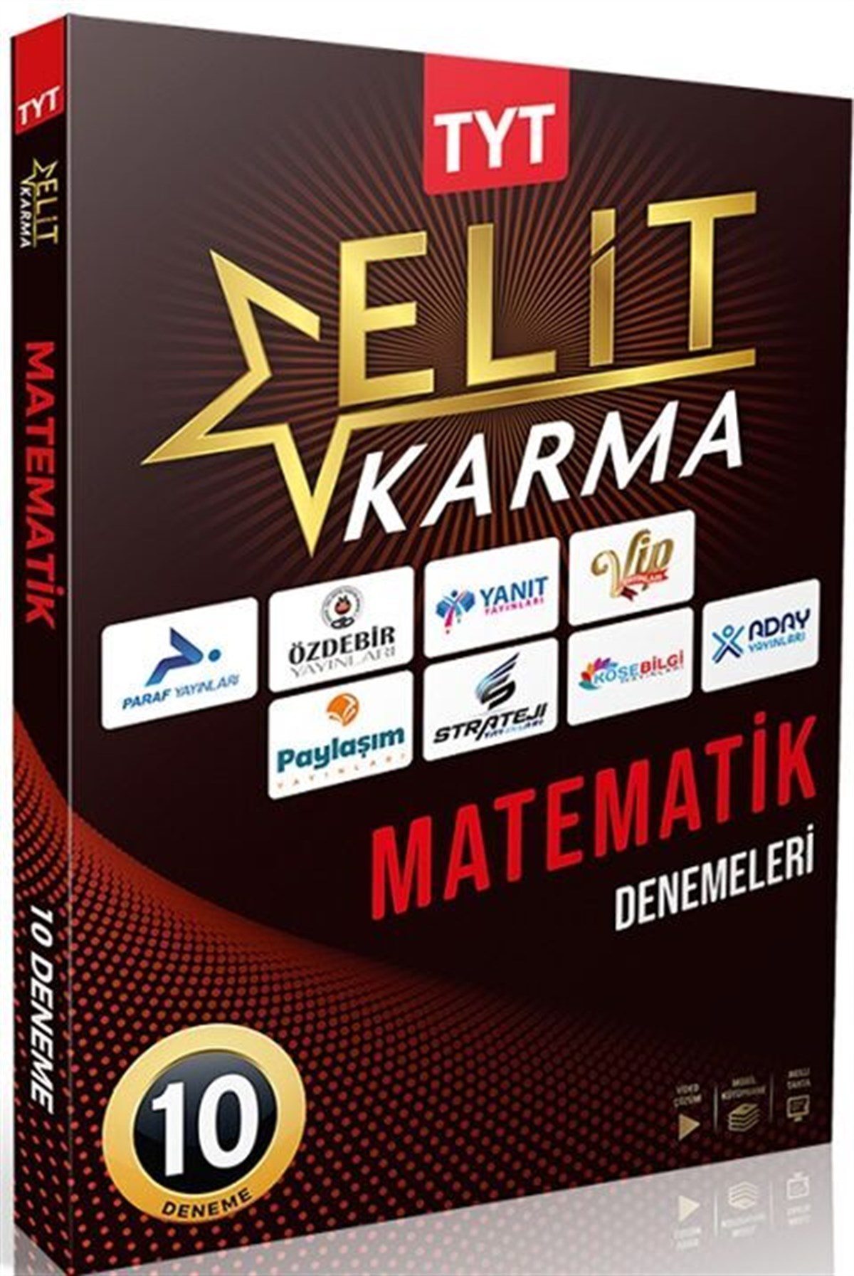 Paraf Yayınları TYT Matematik Elit Karma 10 Deneme