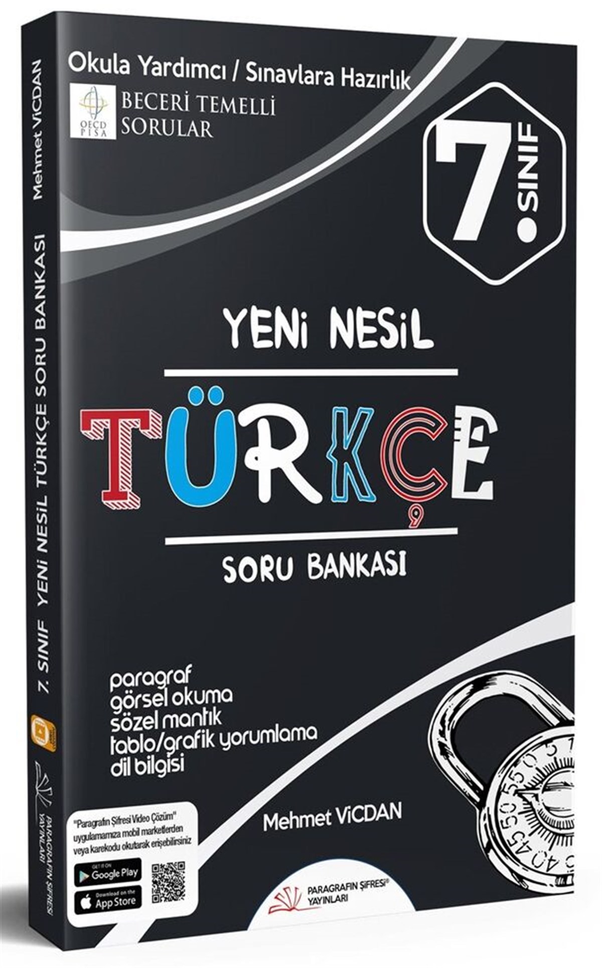 Paragrafın Şifresi Yayınları 7. Sınıf Türkçe Soru Bankası