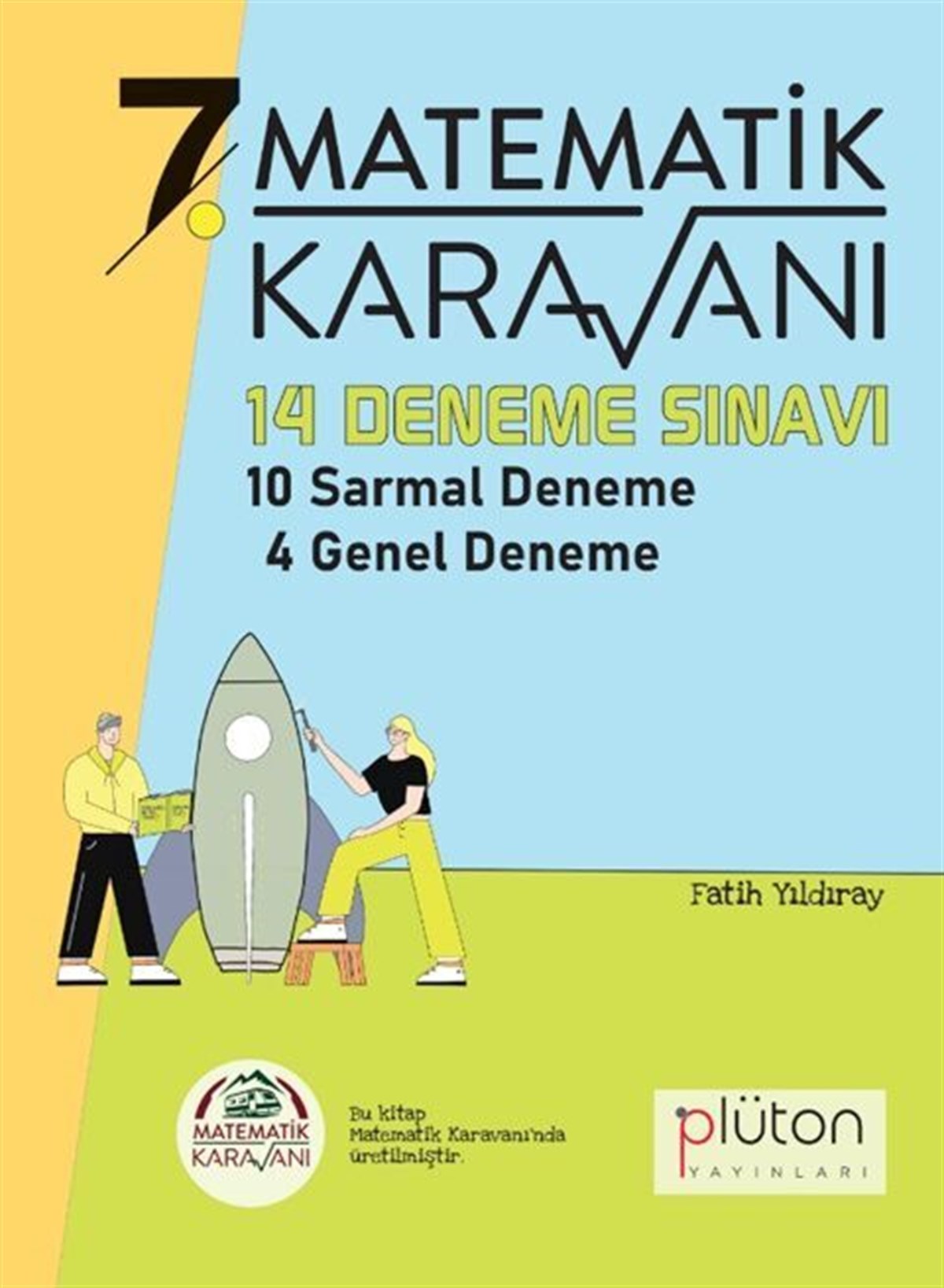 Plüton Yayınları 7. Sınıf Matematik Karavanı 14 Deneme Sınavı