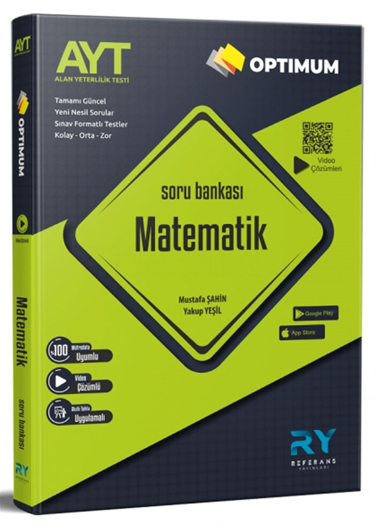 Referans Yayınları AYT Matematik Optimum Soru Bankası