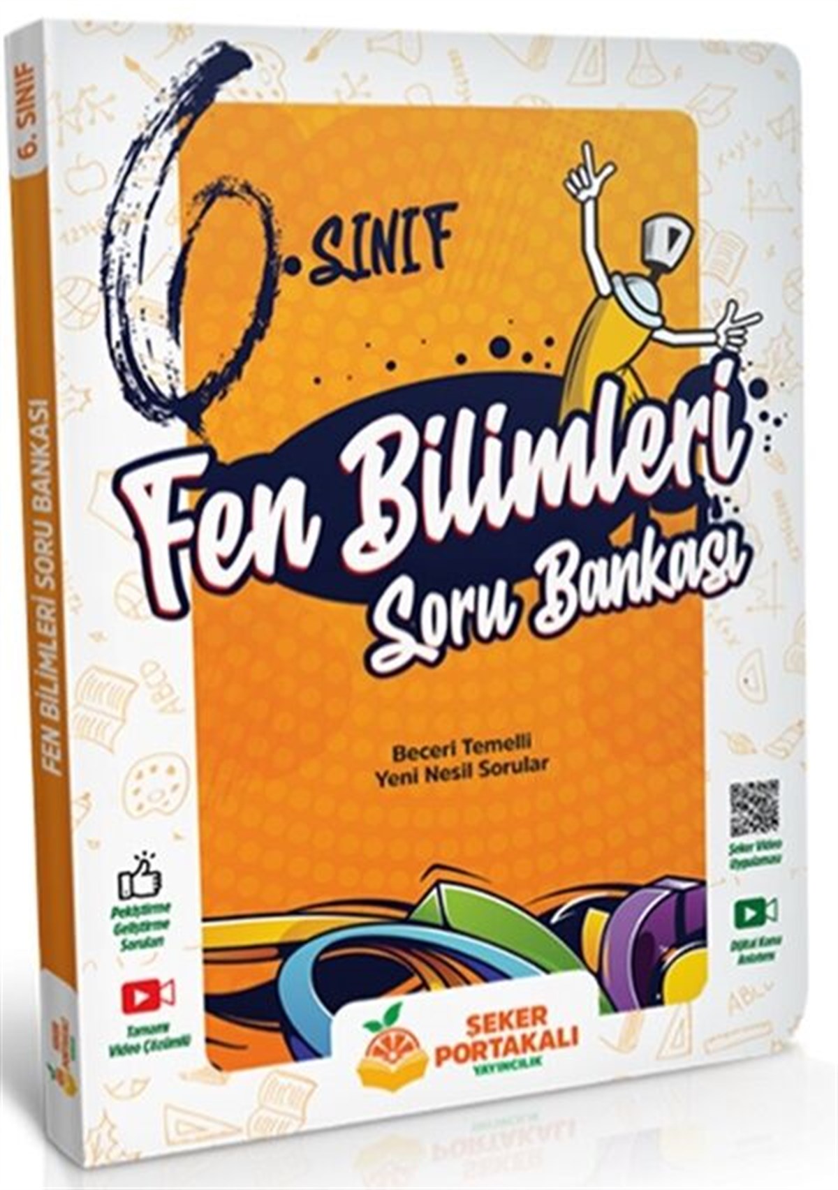 Şeker Portakalı Yayınları 6. Sınıf Fen Bilimleri Soru Bankası