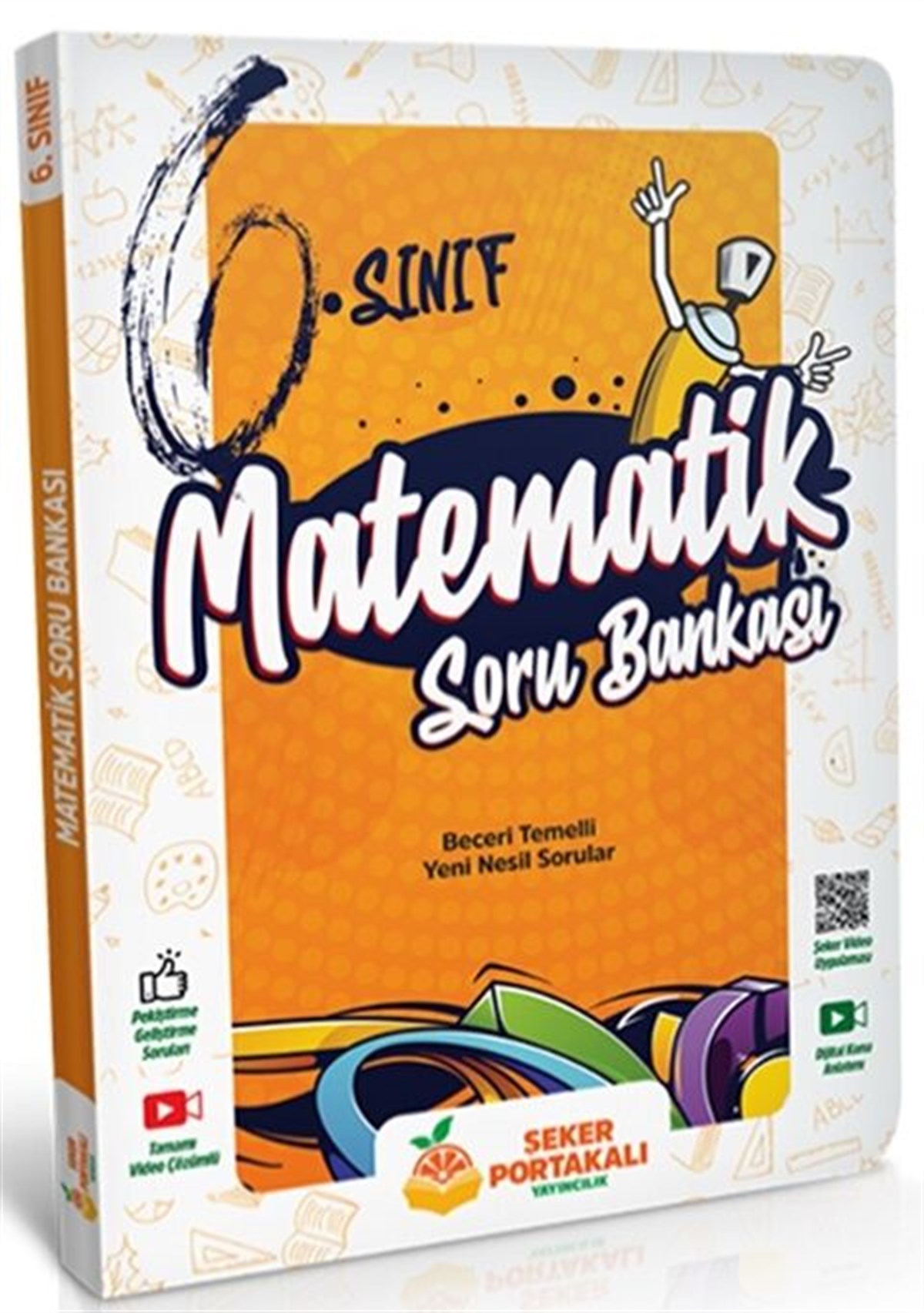 Şeker Portakalı Yayınları 6. Sınıf Matematik Soru Bankası