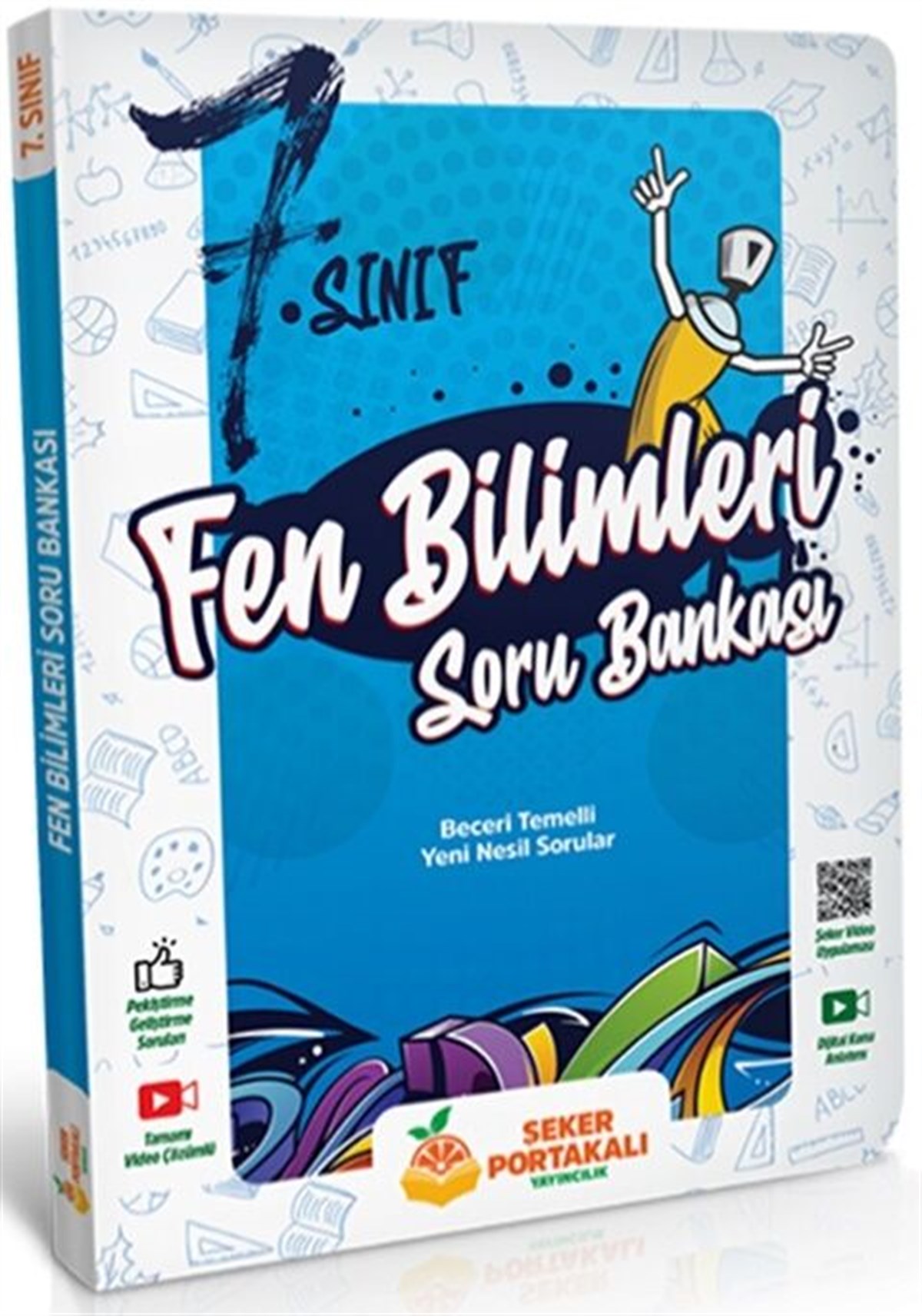 Şeker Portakalı Yayınları 7. Sınıf Fen Bilimleri Soru Bankası
