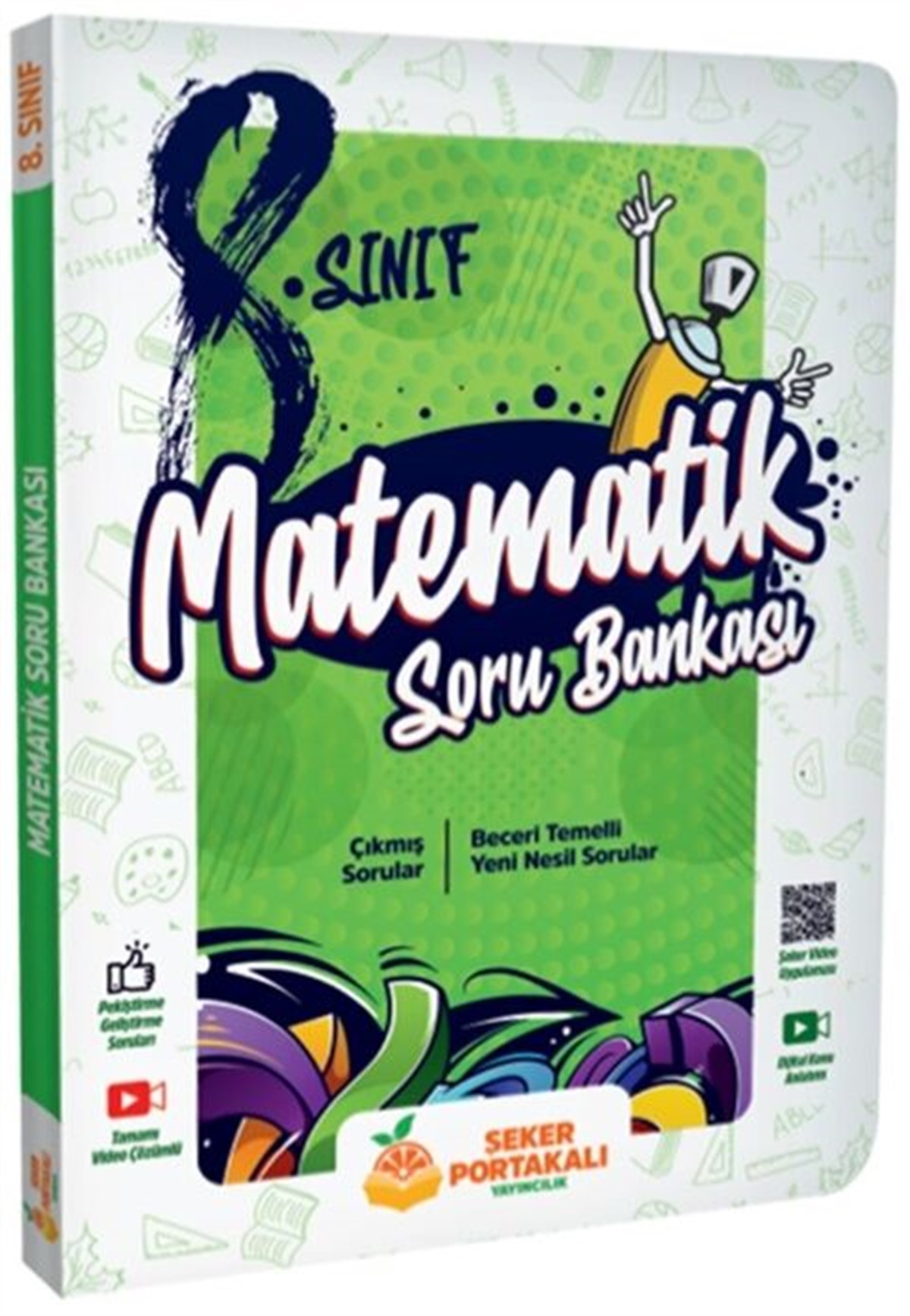 Şeker Portakalı Yayınları 8. Sınıf Matematik Soru Bankası