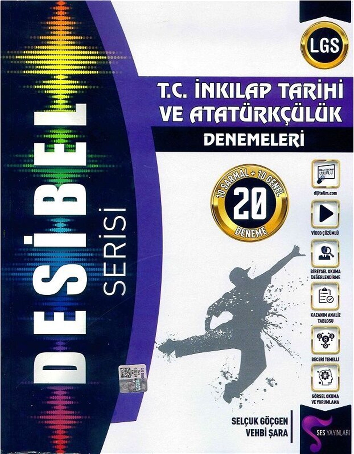 Ses Yayınları 8. Sınıf LGS T. C. İnkılap Tarihi ve Atatürkçülük Desibel Serisi 20 Deneme