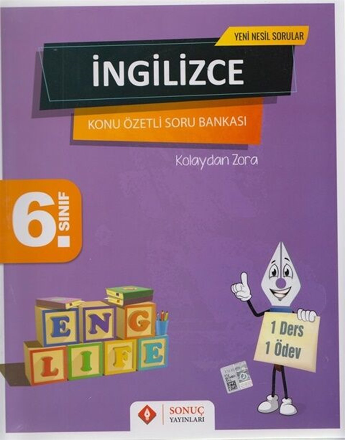 Sonuç Yayınları 6. Sınıf İngilizce Kazanım Merkezli Soru Kitapçığı Seti Yenilenmiş Baskı