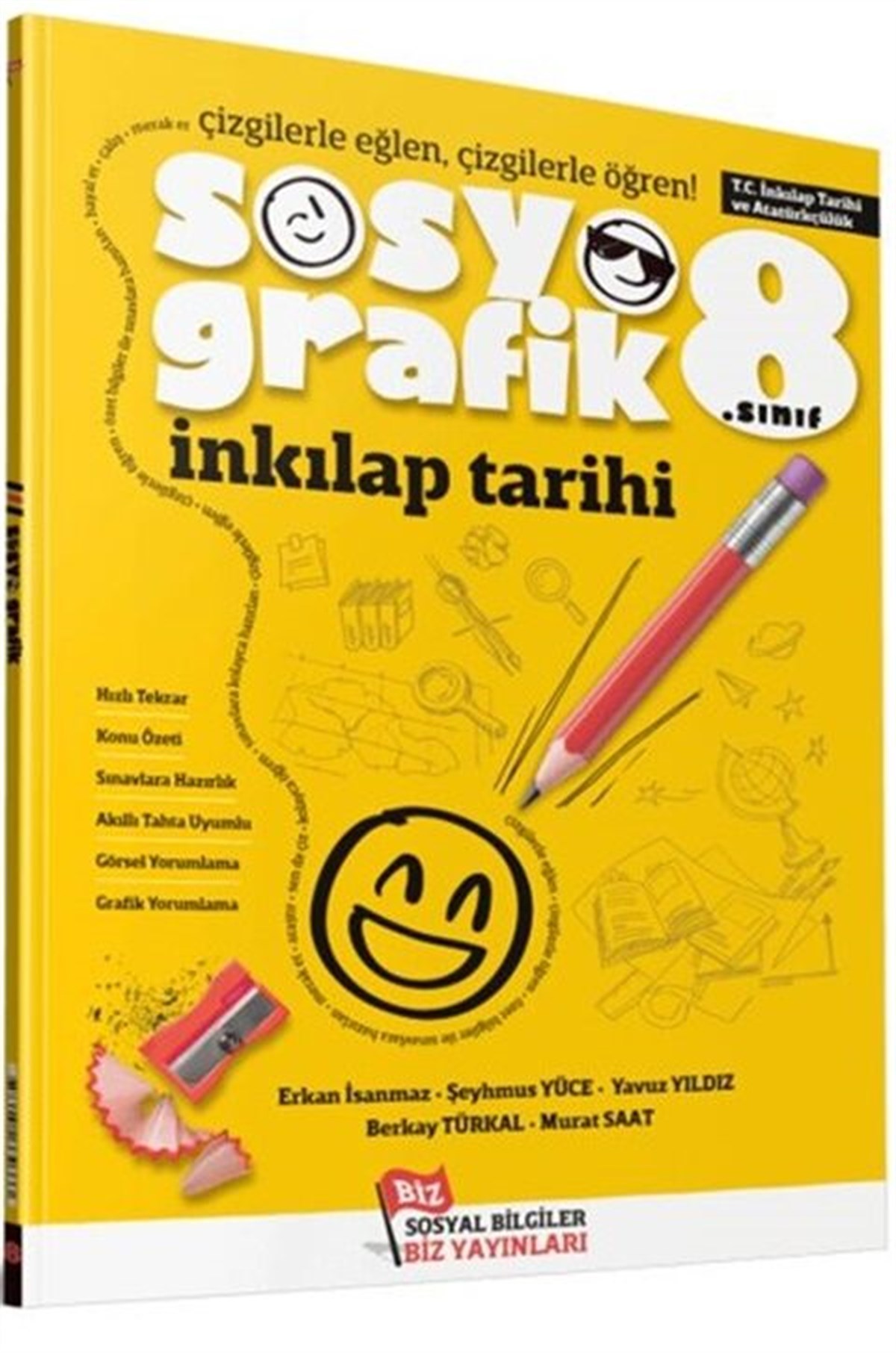 Biz Yayınları 8. Sınıf LGS İnkılap Tarihi Sosyografik