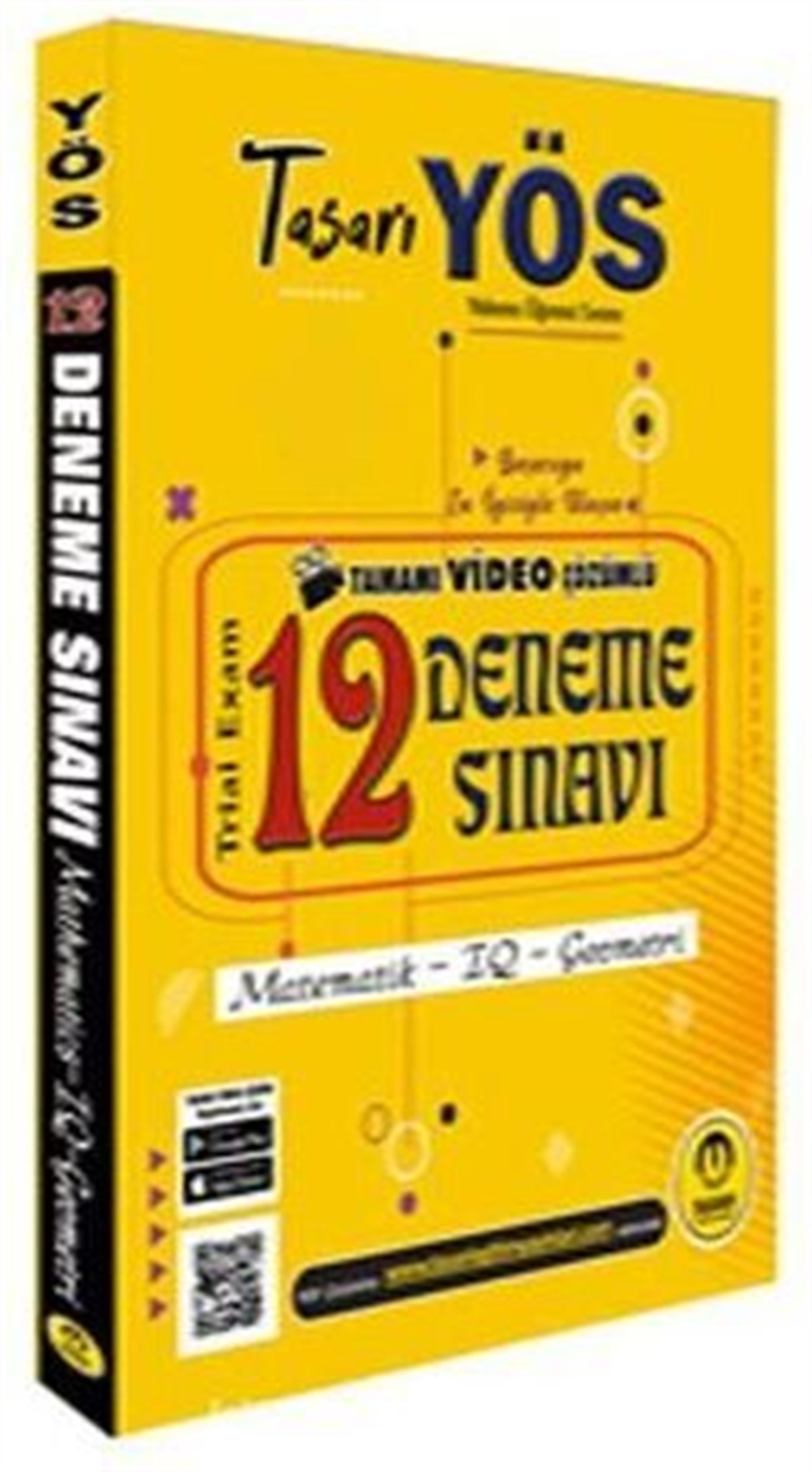 Tasarı Yayınları YÖS 12 Video Çözümlü Deneme