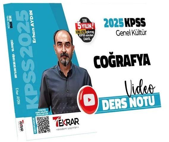 Tekrar Akademi 2025 KPSS Coğrafya Video Ders Notu