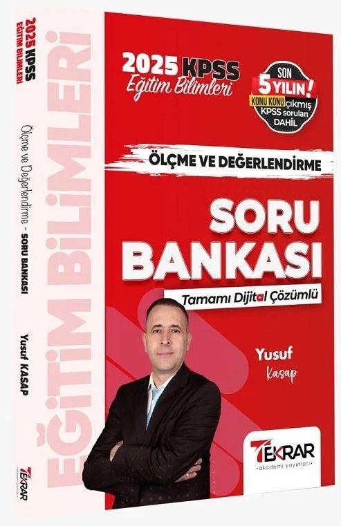 Tekrar Akademi 2025 KPSS Eğitim Bilimleri Ölçme ve Değerlendirme Soru Bankası Çözümlü