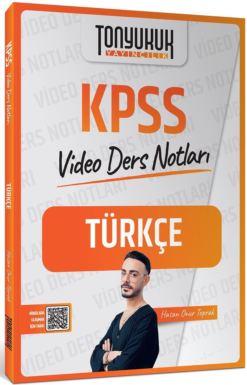 Tonyukuk Yayıncılık KPSS Türkçe Video Ders Notları 