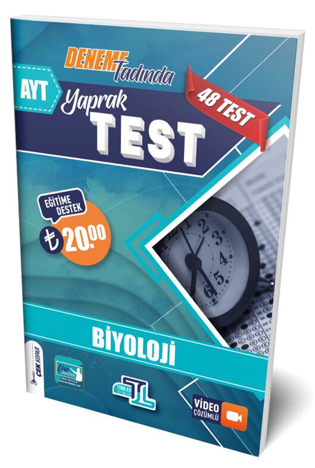 Tümler Yayınları AYT Biyoloji Yaprak Test