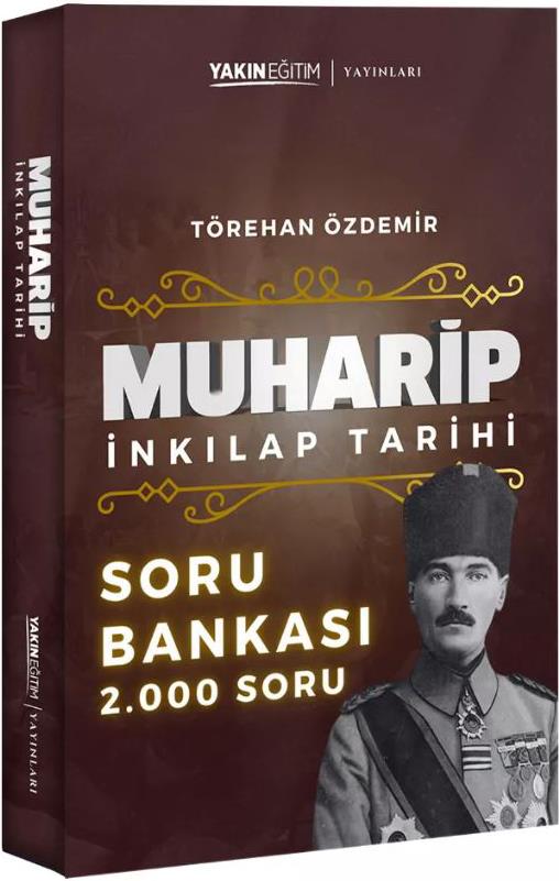 Yakın Eğitim Muharip İnkılap Tarihi Soru Bankası Törehan Özdemir