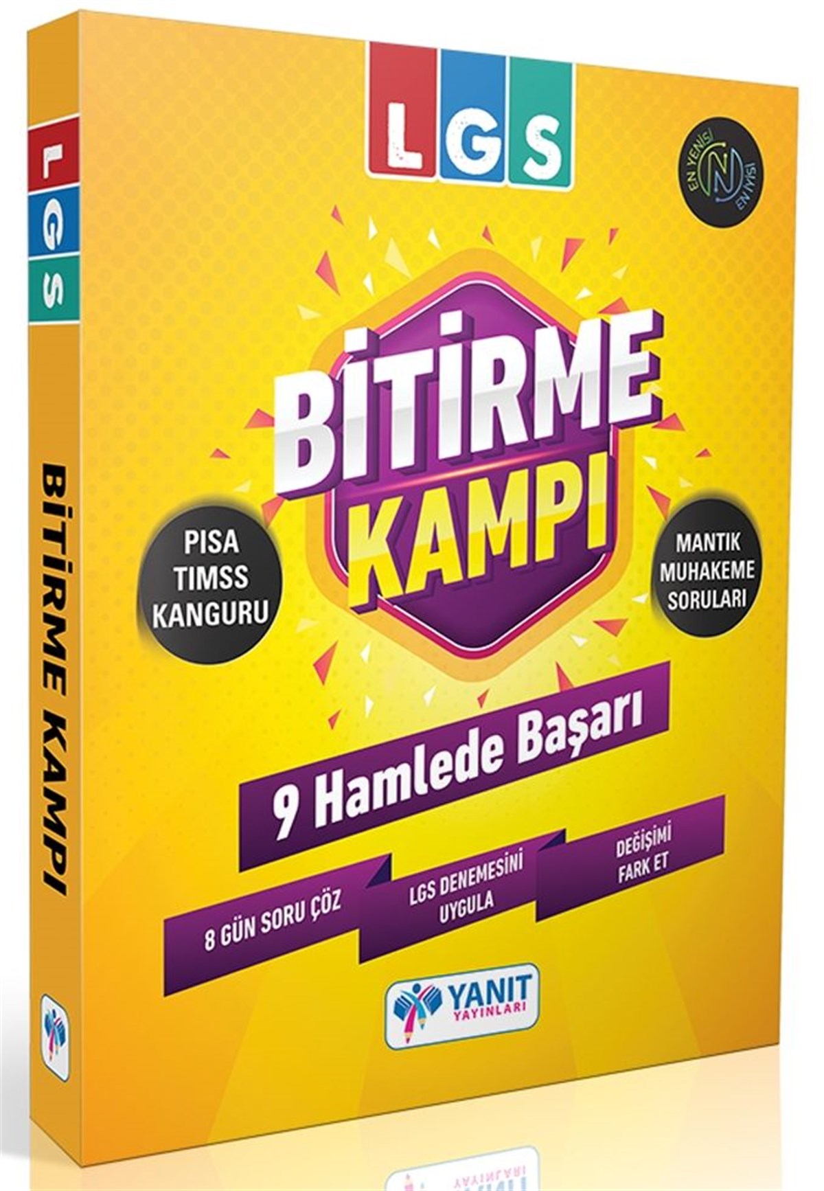 Yanıt Yayınları 8. Sınıf LGS Bitirme Kampı 9 Hamlede Başarı
