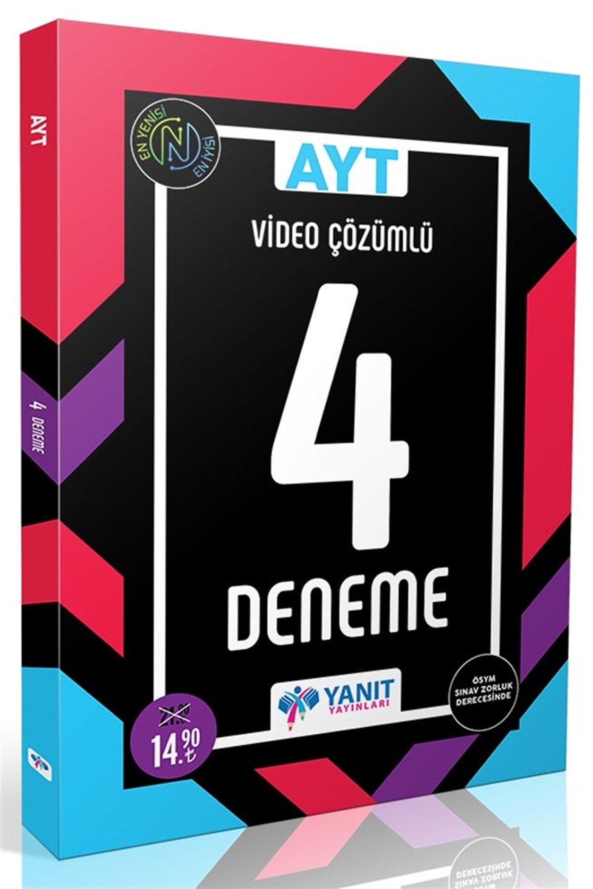 Yanıt Yayınları AYT Video Çözümlü 4 Fasikül Deneme